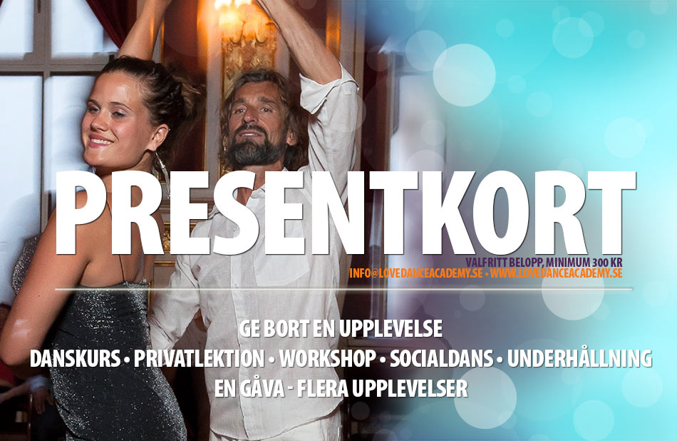 Love Dance Academy • Presentkort